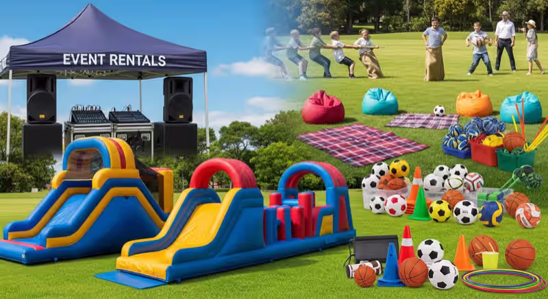Brincolin extremo para adolescentes en evento