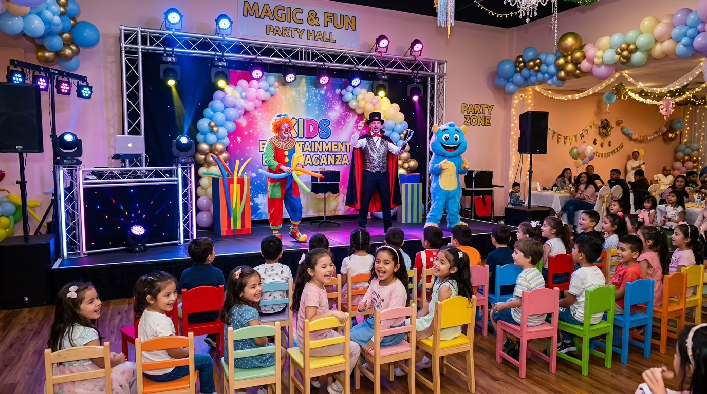 Animación y entretenimiento infantil en Salón Yaz Moctezuma
